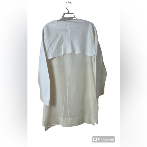 Annette‎ Gortz Women's Lagenlook Long Line Snap Front Jacket Size Medium EUC! - Picture 2 of 6